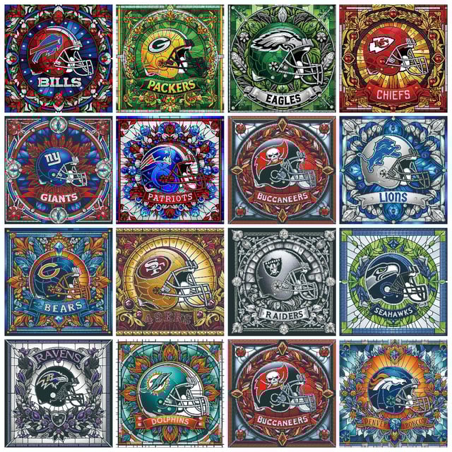 NFL Football - Special Shaped Diamond Painting - 30*30CM