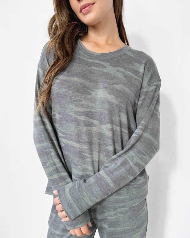 Supersoft Camo Pullover