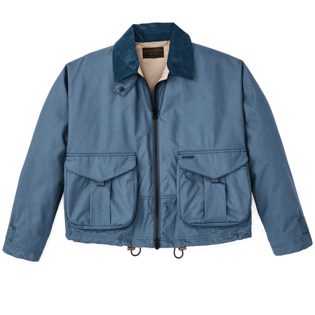 Women's Aviator Cloth Short Work Jacket - Flag Blue