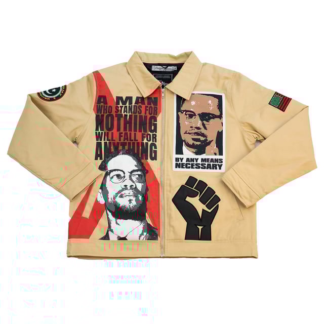 MALCOLM X WORK JACKET(KHAKI)