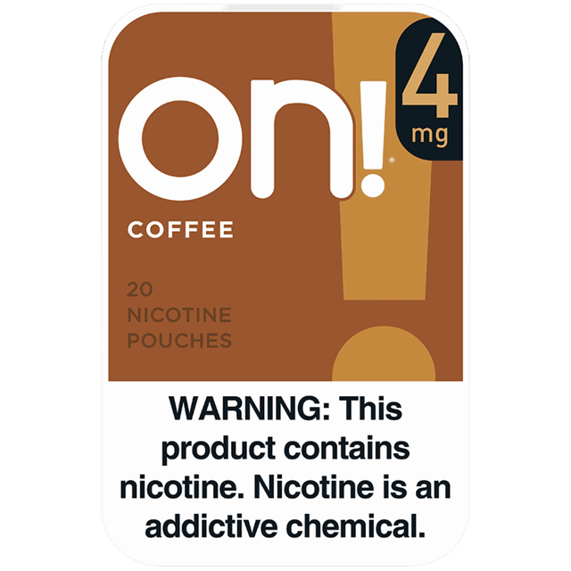On! 4MG Coffee Nicotine Pouches