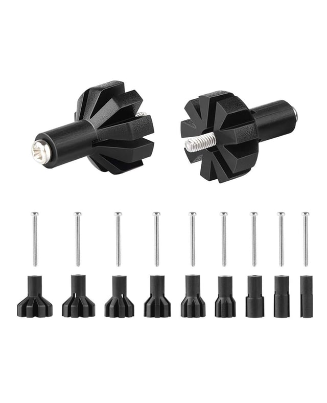 CVLIFE Boresighter’s Adapters & Screws for 0.177 to 0.54 Caliber Bore Sighter (9Pcs) - Global