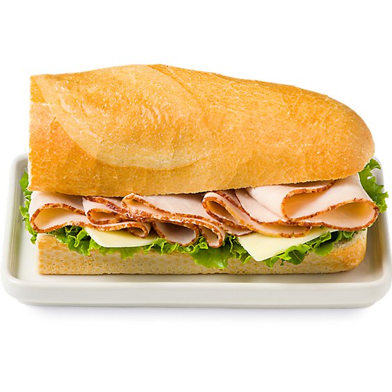 Boars Head Ovengold Turkey Sandwich - Each (460 Cal)