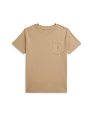  Boys' Cotton Jersey Pocket Tee - Little Kid, Big Kid