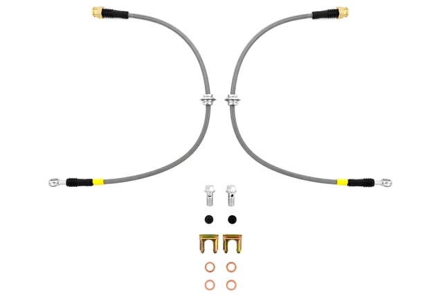 Stoptech Stainless Steel Brake Lines Front - 1993-2001 Subaru Impreza