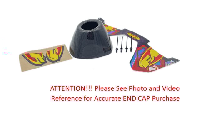 RCT EXTERNAL CARBON REPLACEMENT END CAP KIT 040693