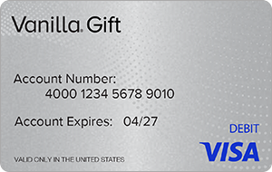 Vanilla® Visa® eGift Card