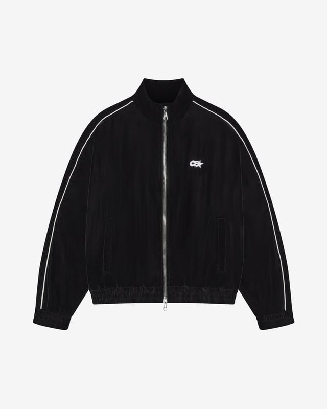 VELOUR TRACK JACKET