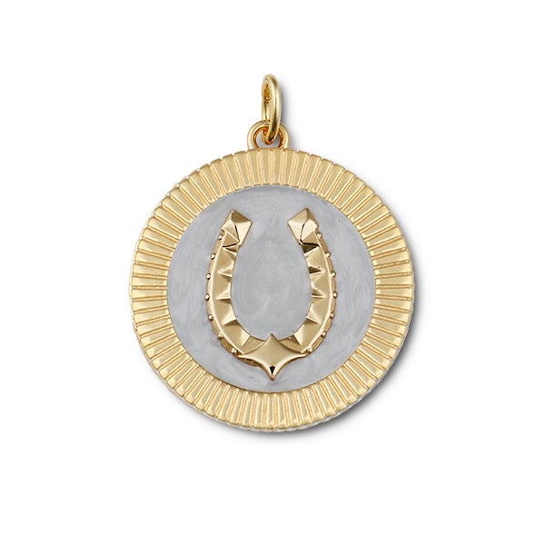 Horseshoe Poker Chip Charm