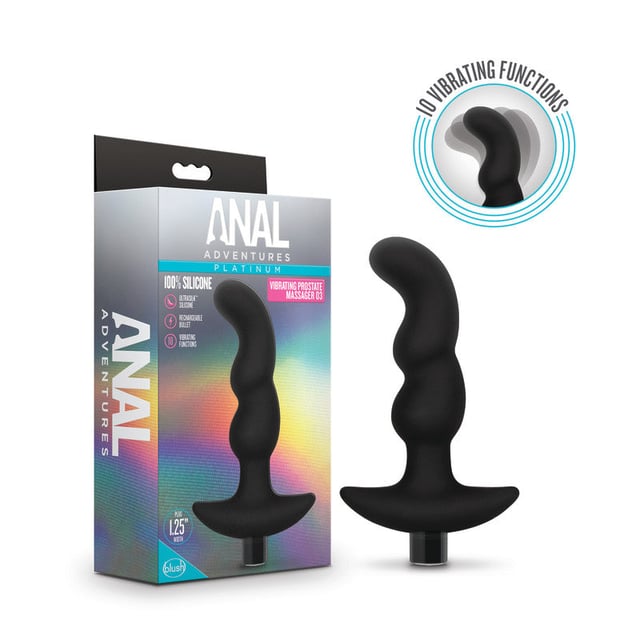 Anal Adventures Platinum Vibra Prostate Massager #3