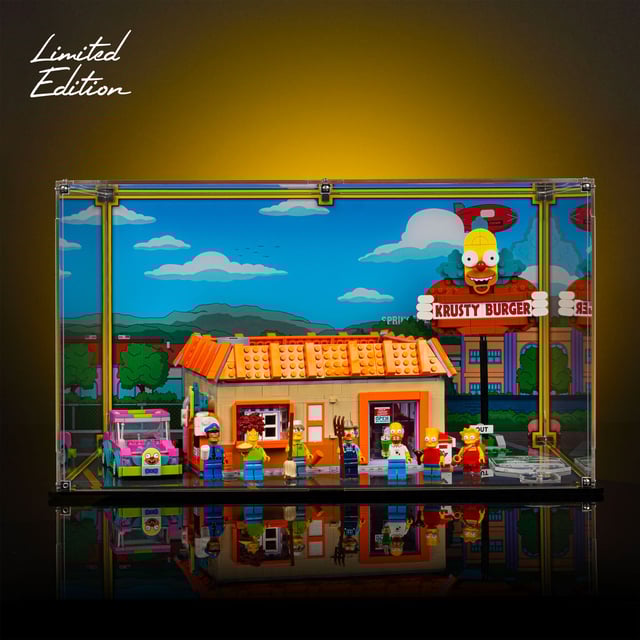 Limited Edition Display Case for LEGO® The Simpsons™: Krusty Burger (10352)