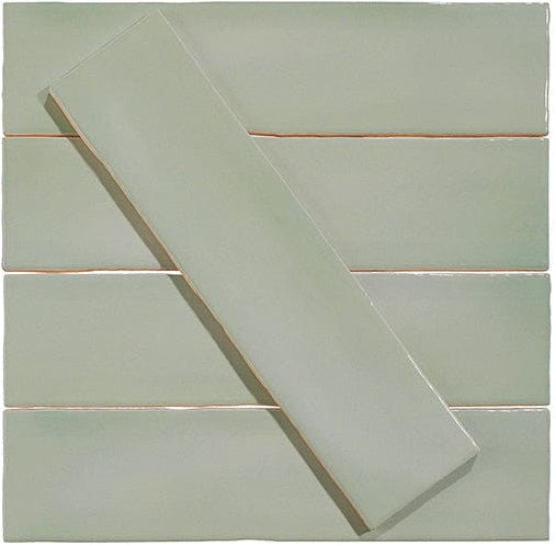 Brooklyn Jade Green 3x12 Glossy Ceramic Tile