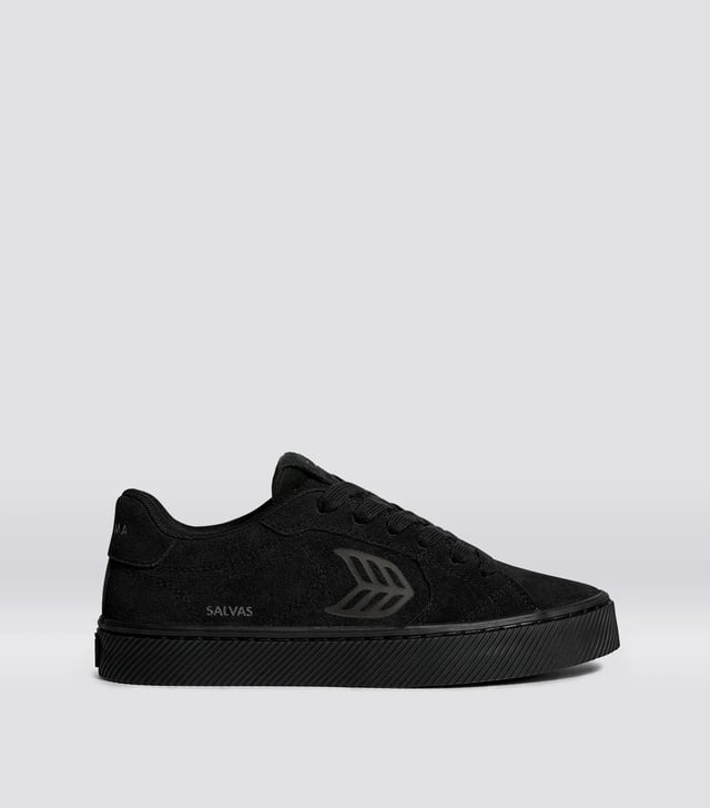 SALVAS Suede All Black