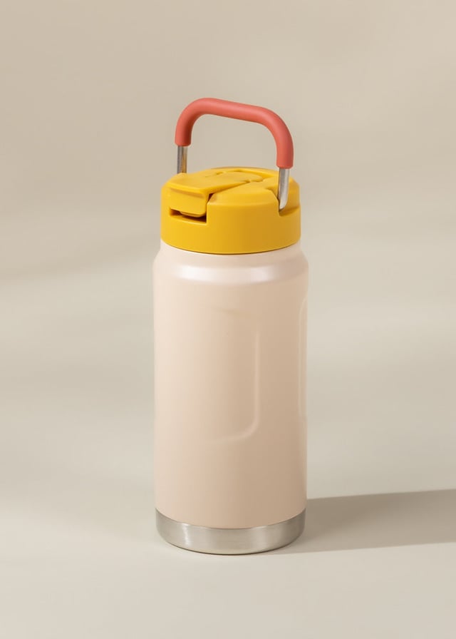 Stainless Steel Isolated Water Bottle - Golden Hour