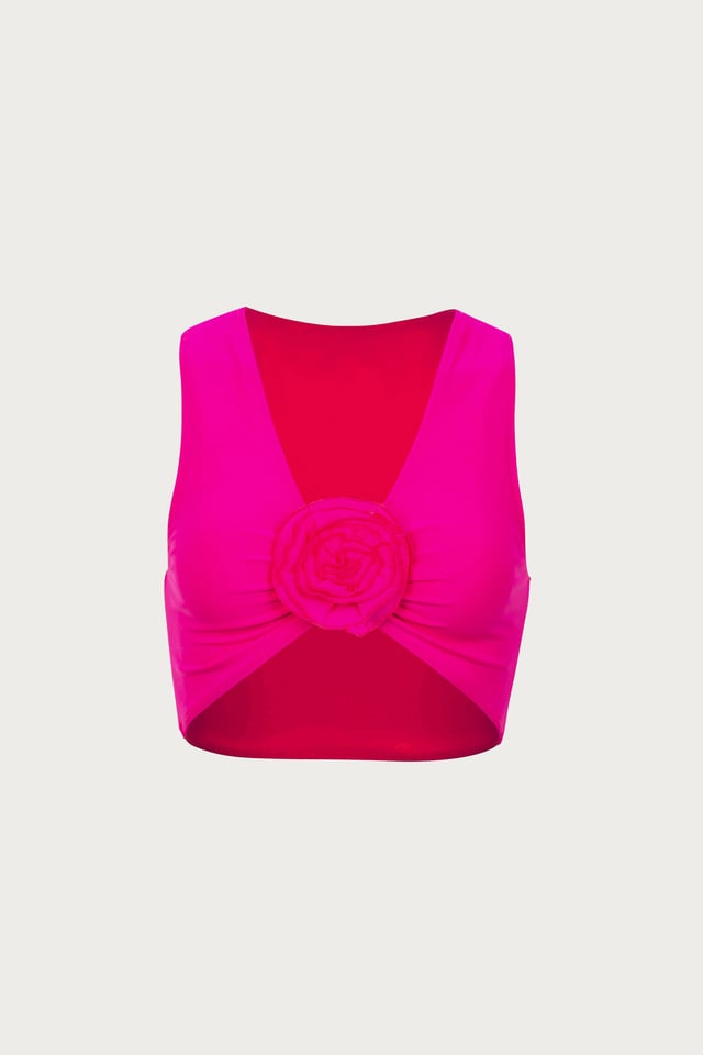 Rose Tank Top (Fuchsia/Fuchsia)