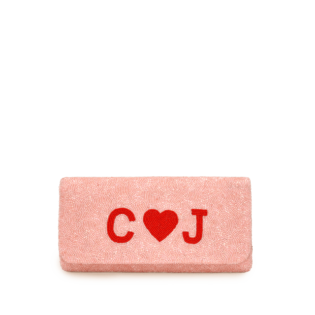 Love Story Beaded Clutch