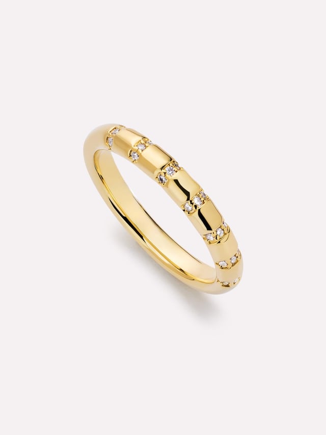 Gold Band Ring - Whitley | Ana Luisa Jewelry