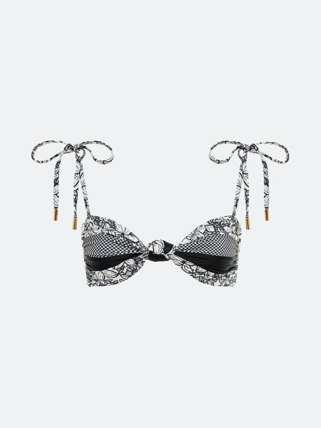 MONTAUK REVERSIBLE BIKINI TOP - ALOHA