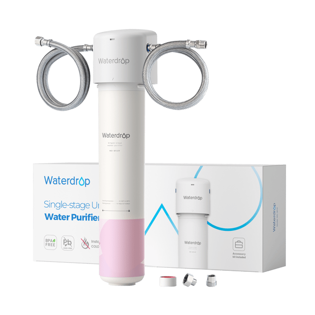 Waterdrop Skincare Water Softening System - Softens Skin & Hair (Includes 1 Filter)