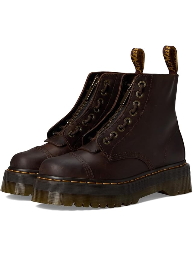 Sinclair Leather Platform Boots