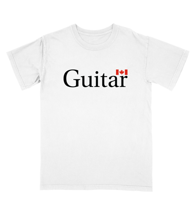 Guitar White T-Shirt