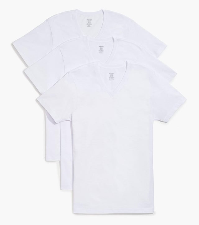 Essential Cotton V-Neck T-Shirt 3-Pack