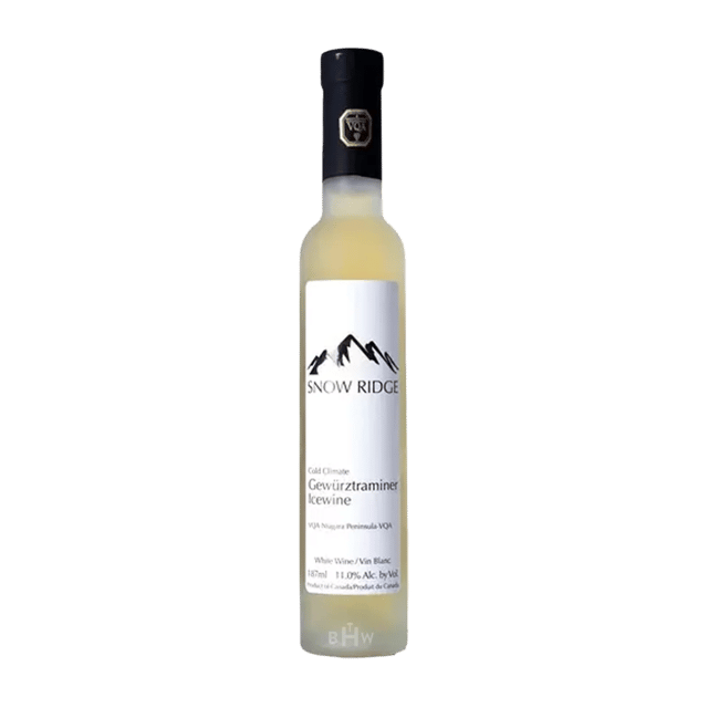 2019 Snow Ridge Gewurztraminer Niagara Peninsula Canada Icewine 187ML