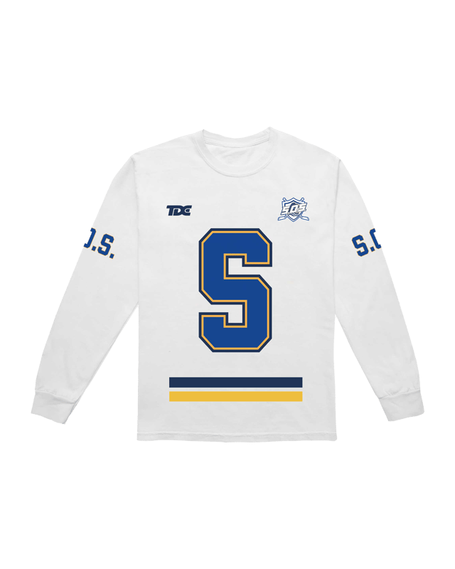 Sza - "S" Jersey T-Shirt (White)