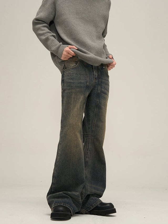 "Faded N Flared" Denim Jeans