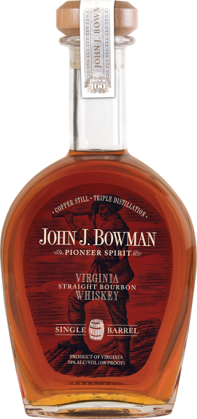 John J. Bowman Single Barrel Virginia Straight Bourbon Whiskey