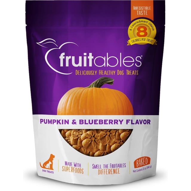 Fruitables Pumpkin & Blueberry Flavor Dog Treats