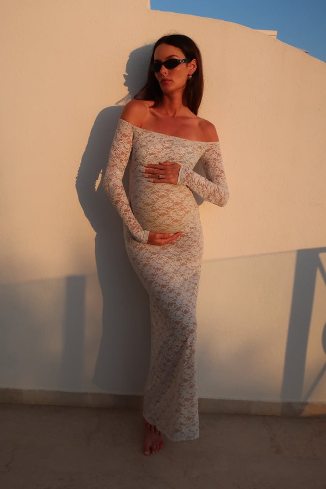 Off The Shoulder Lace Dress