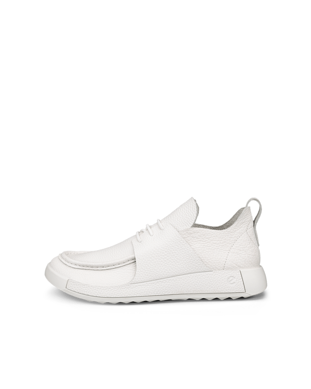 Men's ECCO® Cozmo Shoe Leather Moc-Toe Shoe