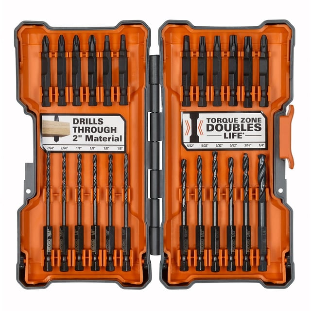 24 PC. Drill and Drive Bit Set