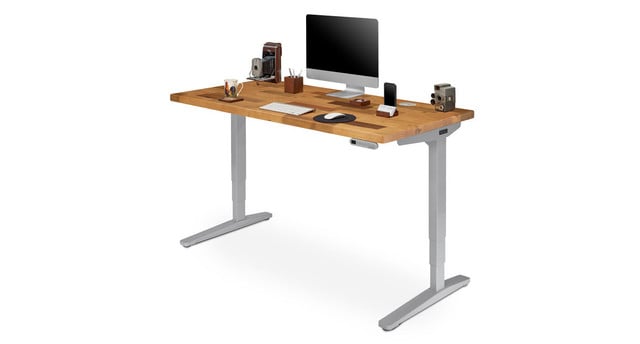 UPLIFT Reclaimed Wood Standing Desk