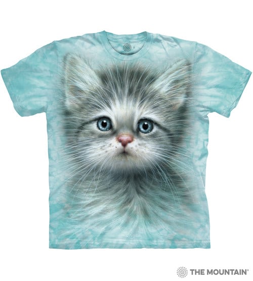 Blue Eyed Kitten Classic Cotton T-Shirt
