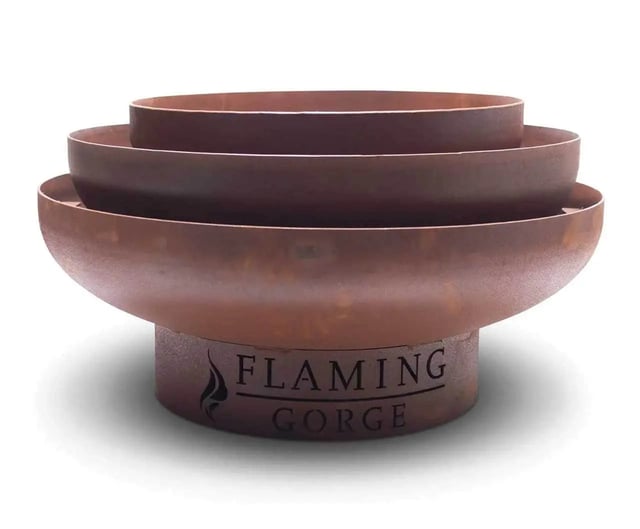 Jatex Fire Cor-Ten Steel Gobi Fire Pits