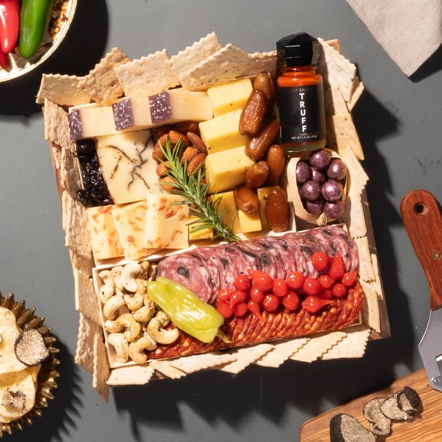 TRUFF x Boarderie: Small Truffle Cheese & Charcuterie Board