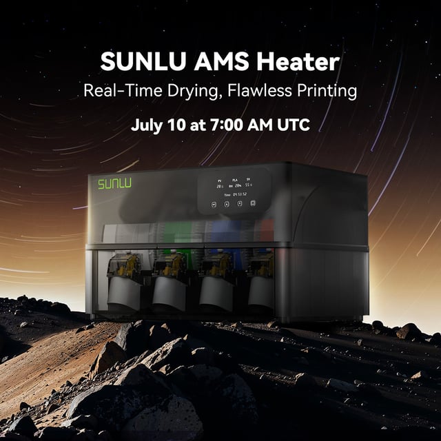 SUNLU AMS Heater, Upgraded your Bambu AMS, Enables Drying while Printing