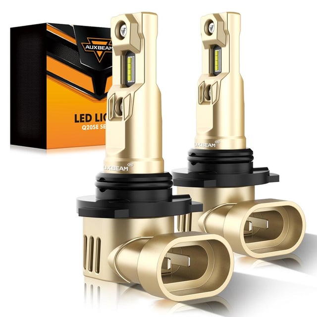 9006/HB4 LED Headlight Bulbs 60W 16000LM Q20-SE Series 1:1 OEM Factory Size 6500K Cool White | 2 Bulbs