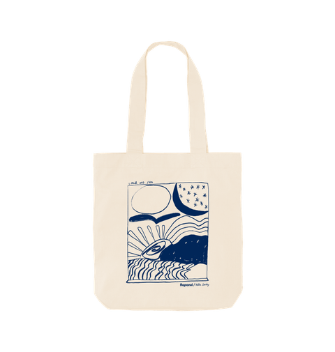 Land & Sea Long Tote Bag