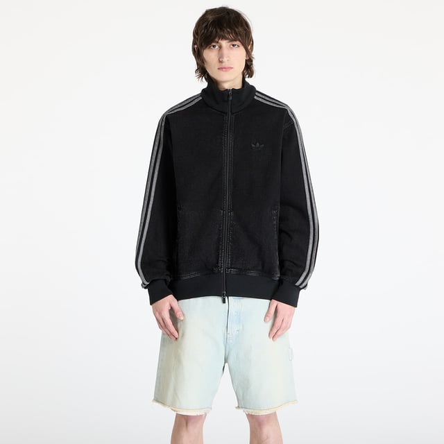 Men's jackets adidas Adicolor Denim Firebird Track Top True Black Denim | Footshop