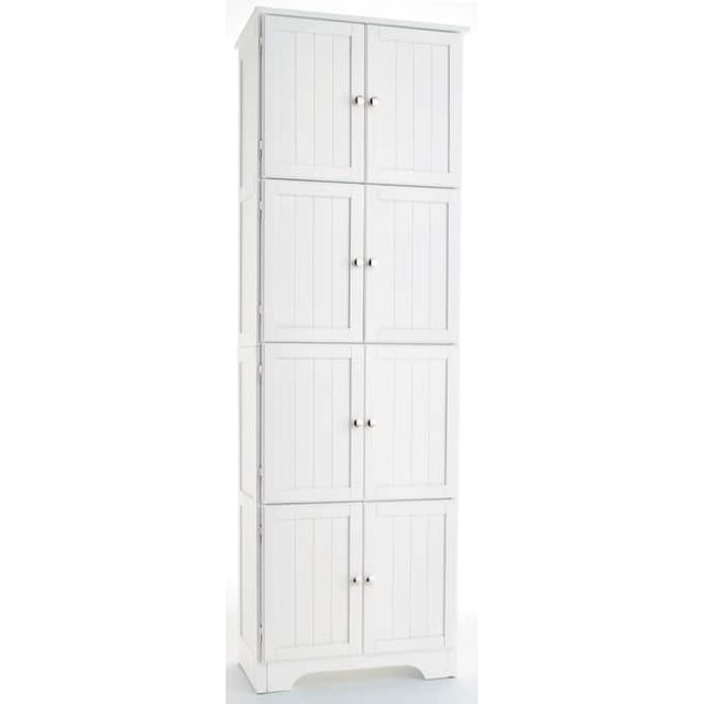 Westwick Tall Wooden Cabinet with 8 Doors