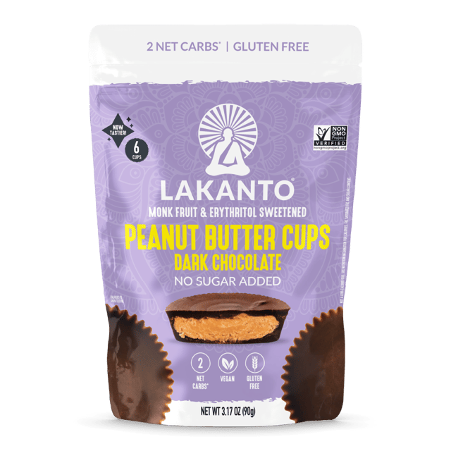 New Creamier Dark Chocolate Peanut Butter Cups