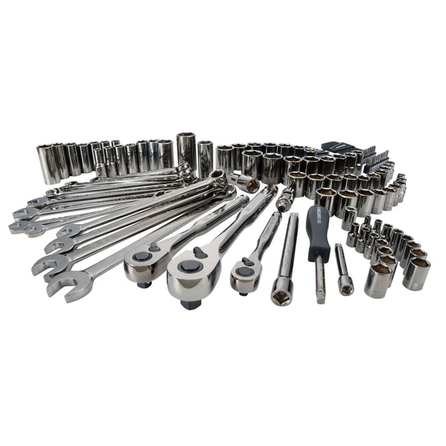 Gunmetal Chrome Mechanics Tool Set (121 pc)