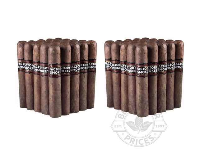 Factory Smokes Robusto Maduro by Drew Estate 2x Deal
