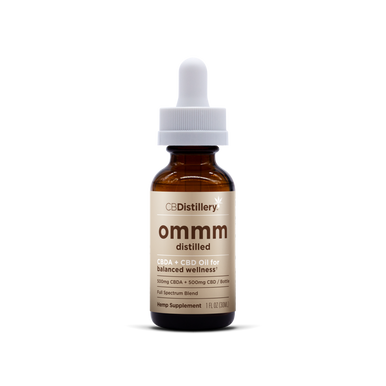 500mg CBDA + 500mg CBD Oil Tincture