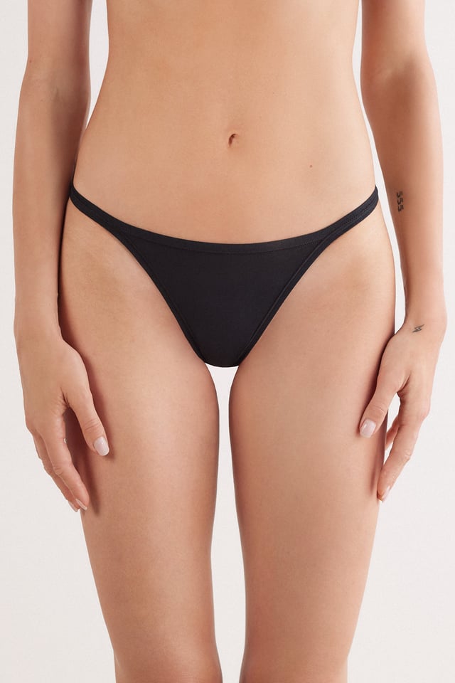The Sensual Cotton String Panties in Cotton