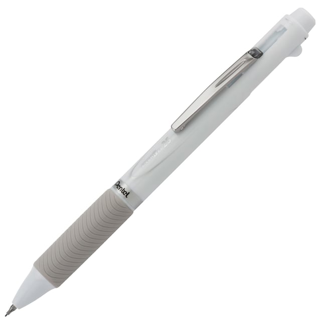 EnerGel 3 Multi-Function, 3-Ink Gel Pen, (0.5mm) Fine Line, Black/Red/Blue Ink