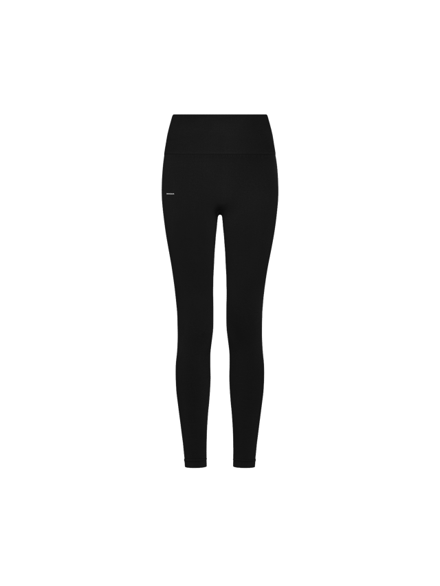 Women's Plant-Stretch Compressive Leggings—Black